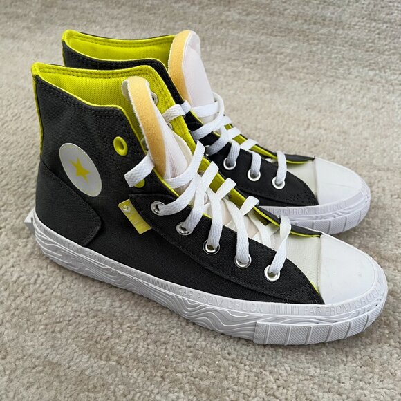 Converse All Star Edge Glow High Top Platform Sneakers Shoes 8 - Picture 4 of 10